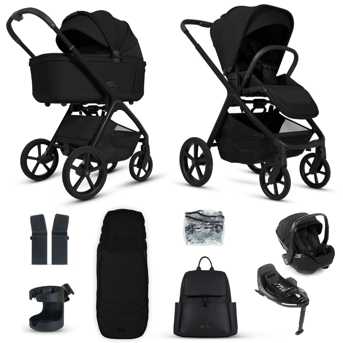 Silver Cross Cove Travel System Bundle with 360 Car Seat