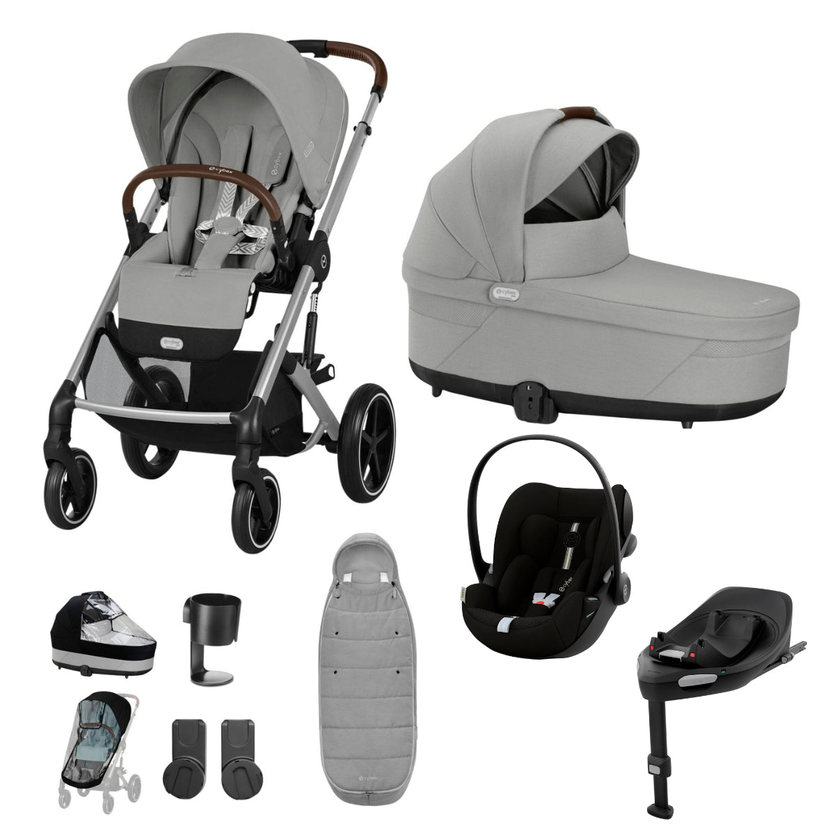 Cybex Balios S 10 Piece Travel System Bundle with Cloud G Plus