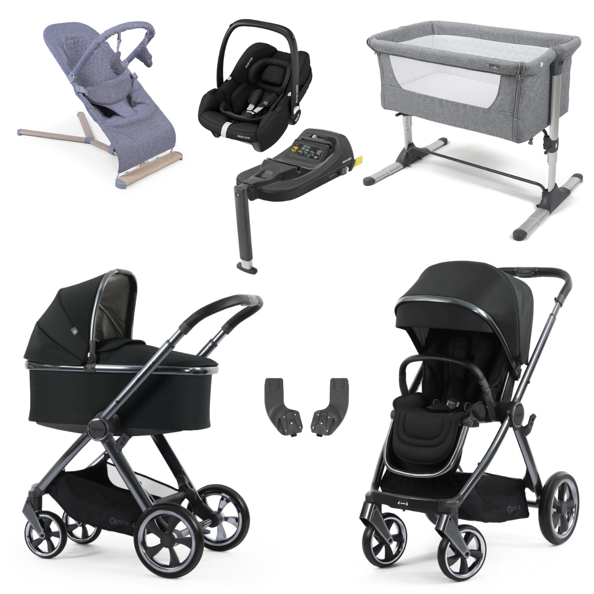 Babystyle Oyster 4 Essential Travel & Nursery Bundle