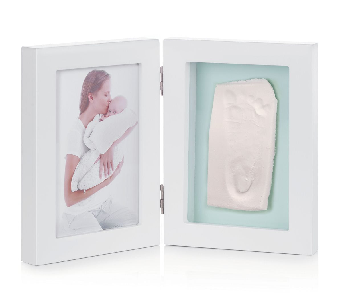 Jane Baby Photo Frame with 2 segments (photo and clay print)