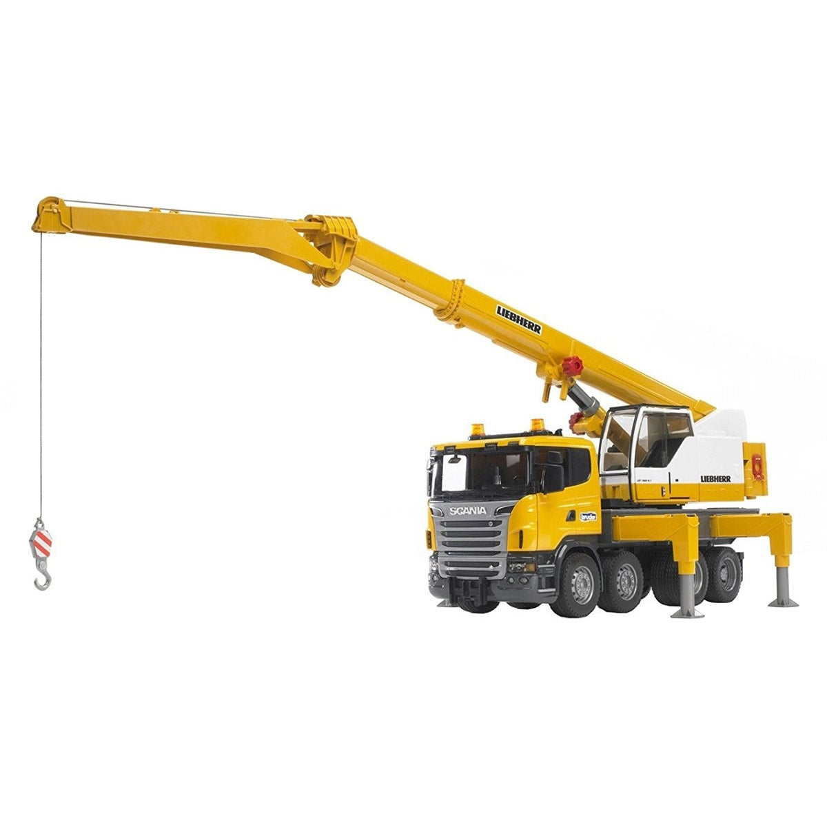 Bruder SCANIA R-Series Liebherr Toy Crane Truck
