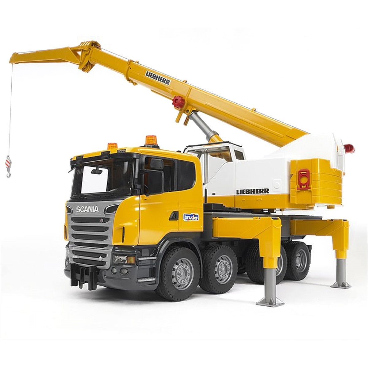 Bruder SCANIA R-Series Liebherr Toy Crane Truck