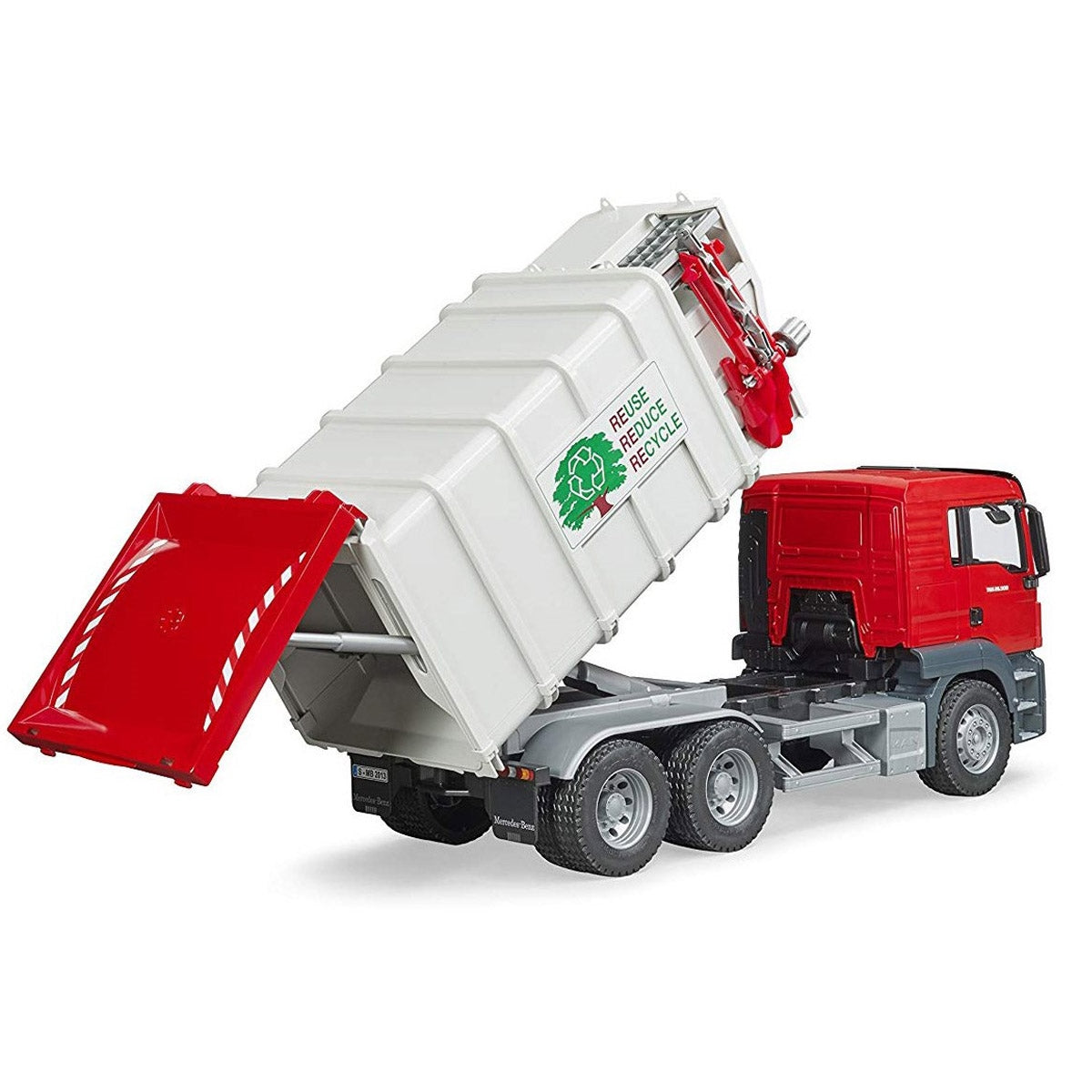 Bruder MAN TGS Side loading garbage truck