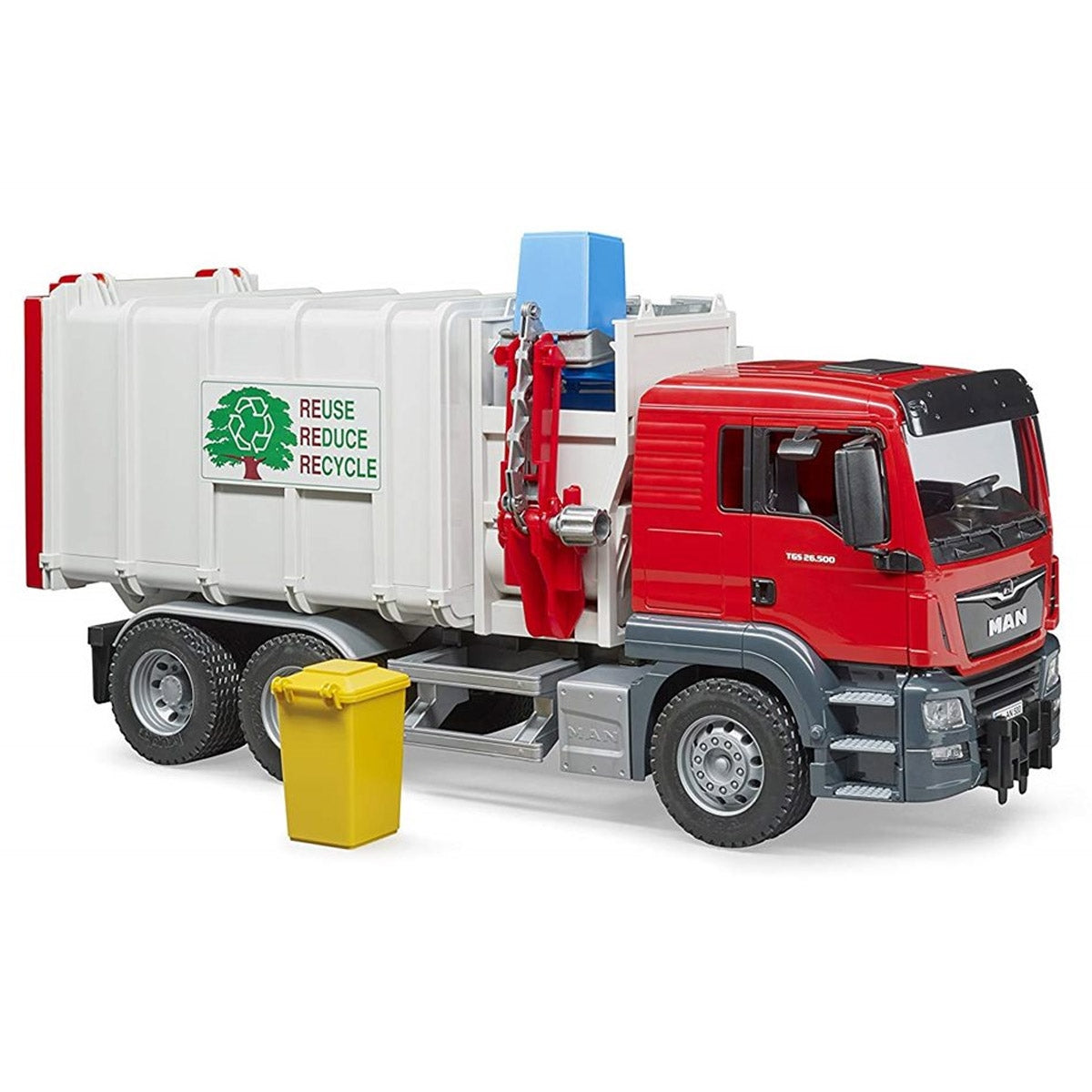Bruder MAN TGS Side loading garbage truck