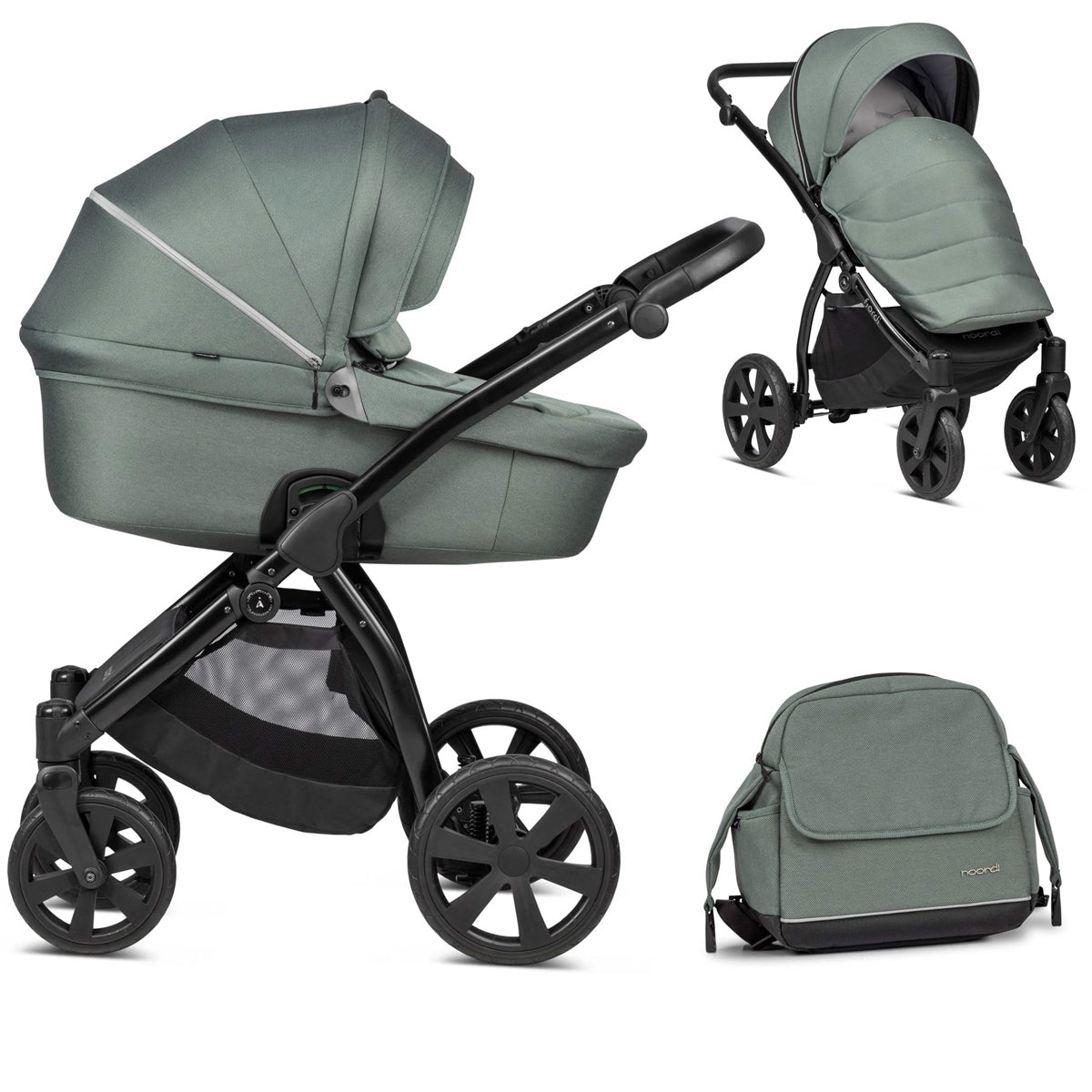 Noordi Fjordi V1 2in1 Pushchair with ThermoCot™ Carrycot