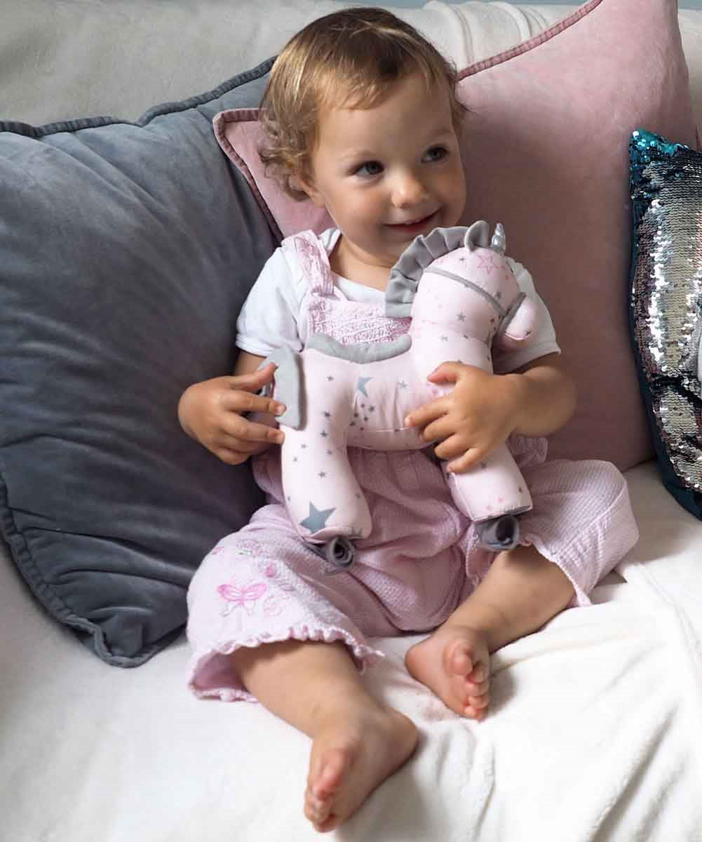 Little Bird Told Me Celeste Unicorn 2-in-1 Pull Along Toy