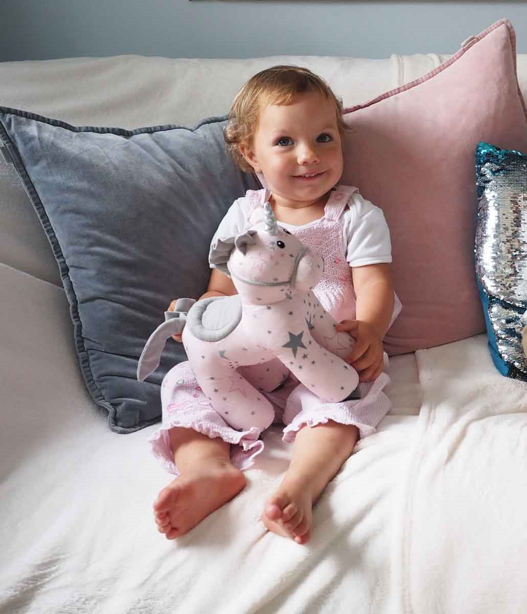 Little Bird Told Me Celeste Unicorn 2-in-1 Pull Along Toy