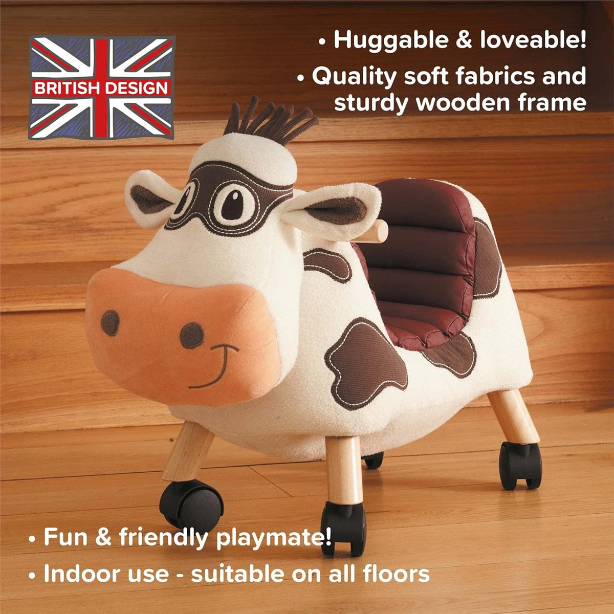 Little Bird Told Me Moobert Animal Ride On Toy