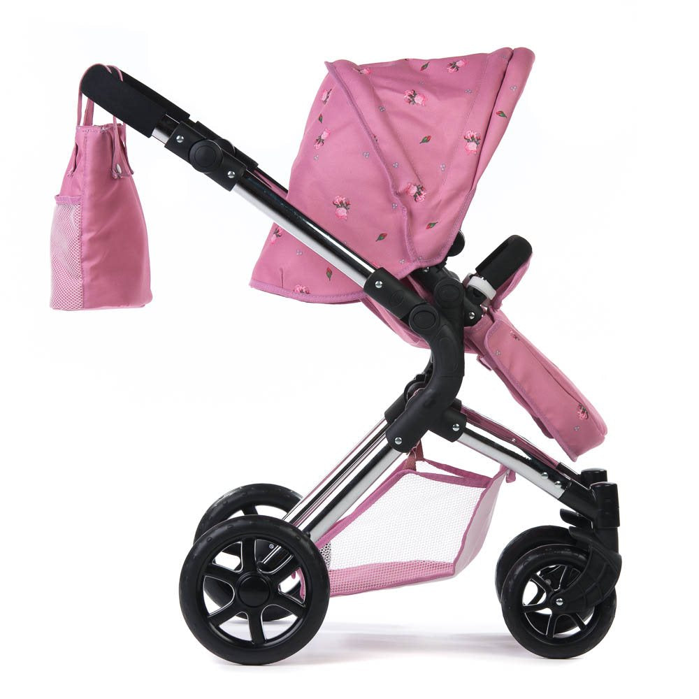 Roma Darcie Single Dolls Pram, Pink
