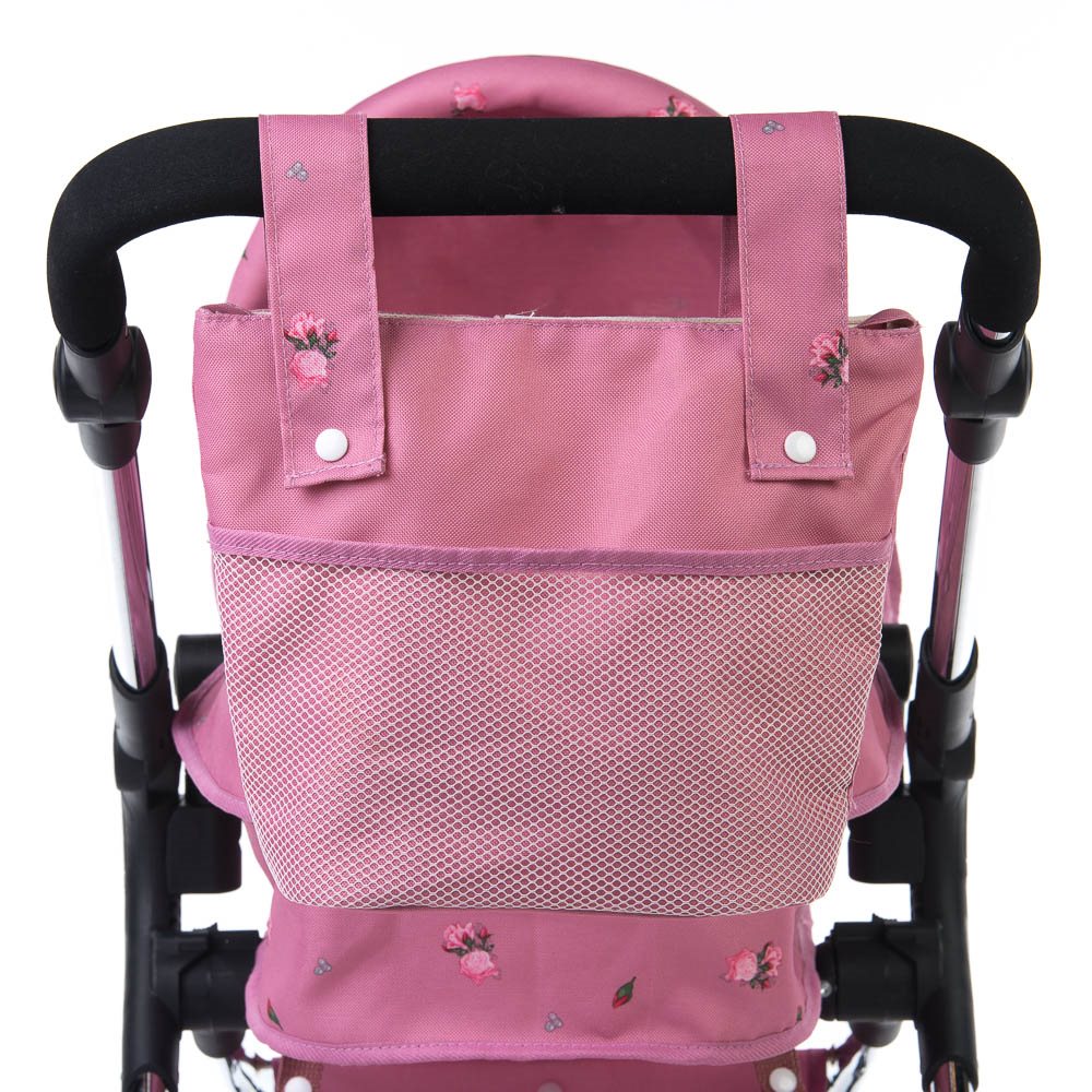 Roma Darcie Single Dolls Pram, Pink