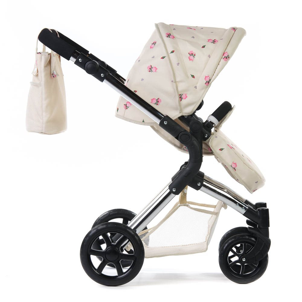 Roma Darcie Single Dolls Pram, Cream