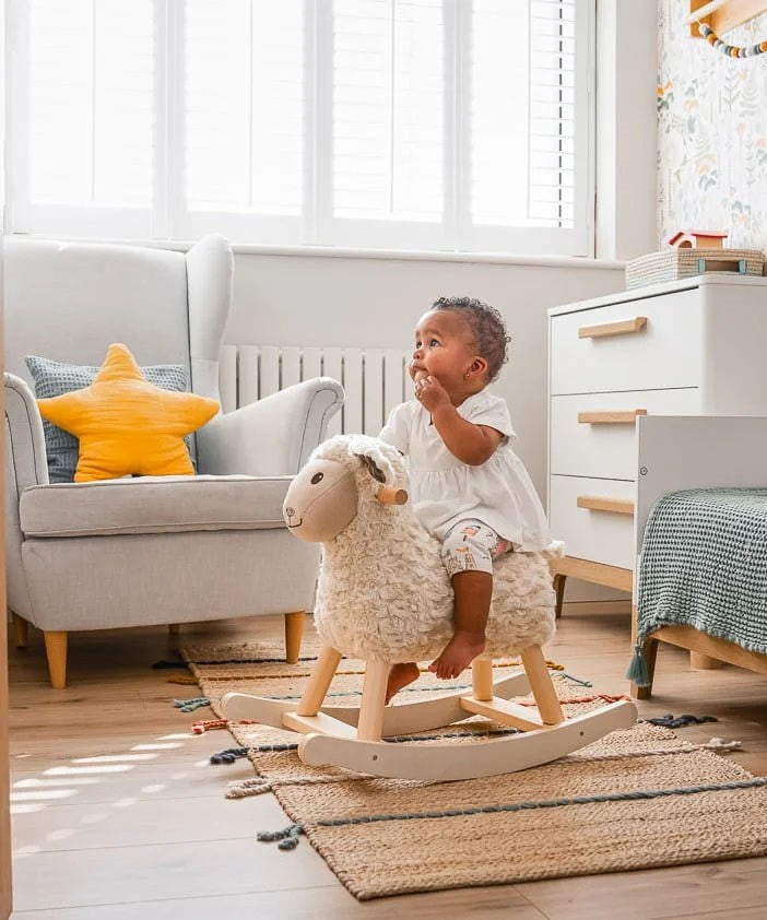 Little Bird Told Me Lambert Rocking Ride on Sheep