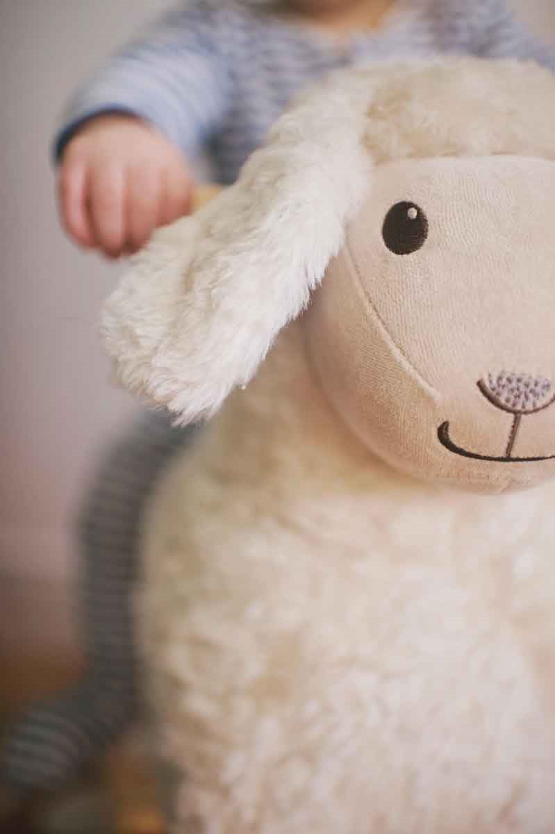 Little Bird Told Me Lambert Rocking Ride on Sheep