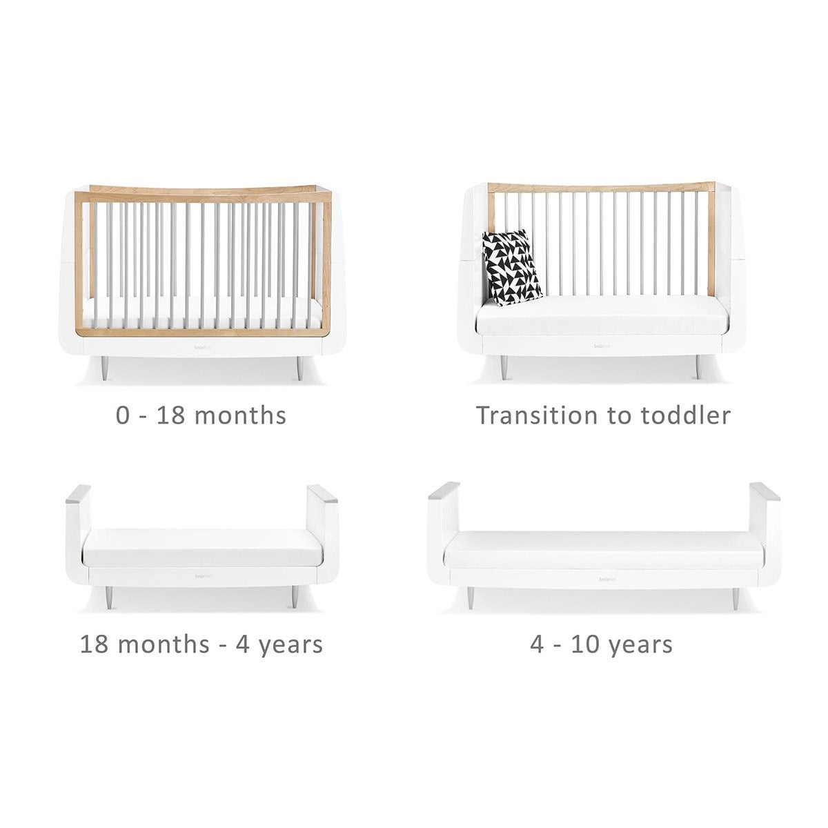 Snuz SnuzKot Skandi Cot Bed