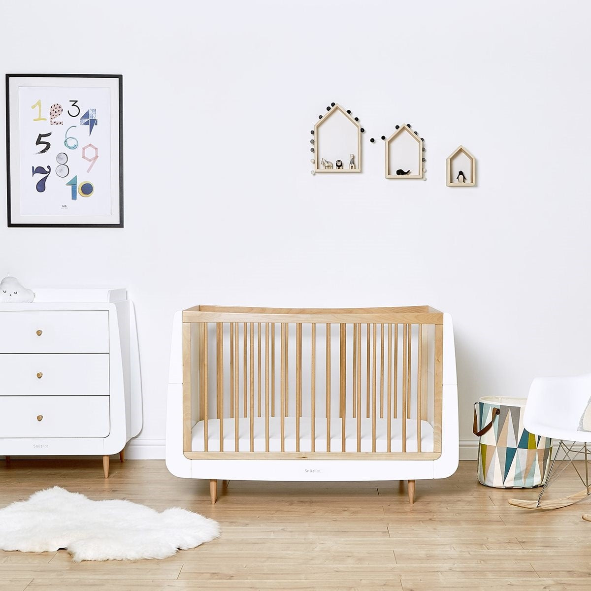 Snuz SnuzKot Skandi Cot Bed