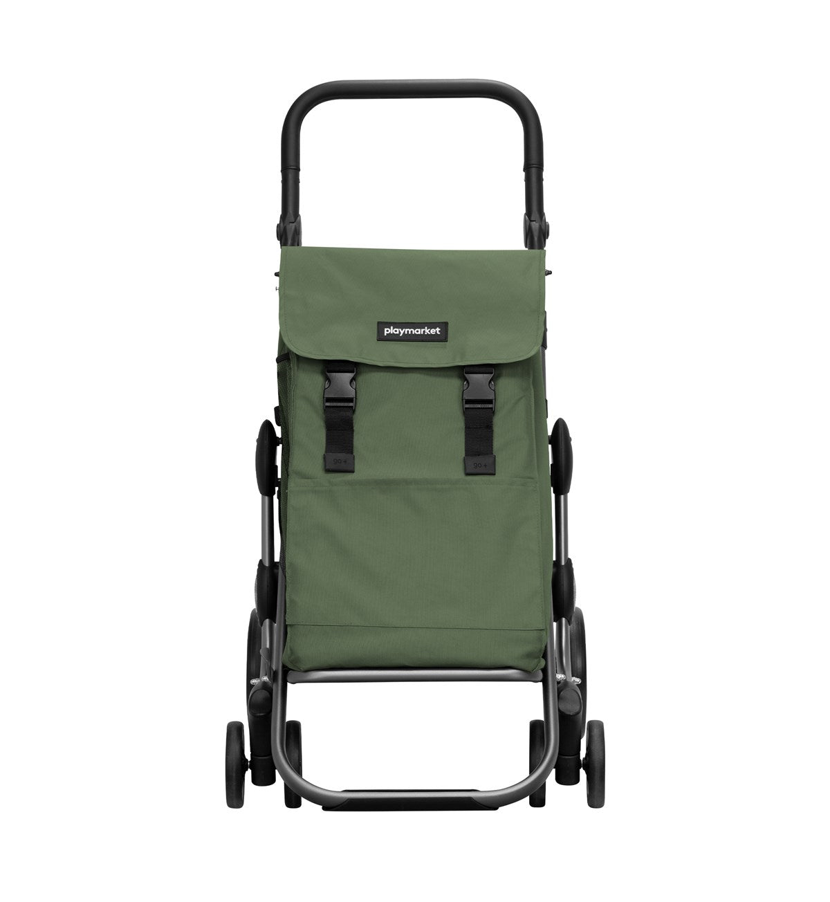 Playmarket Go Plus Premium Folding Shopping Trolley with Thermal Bag – 53.5L