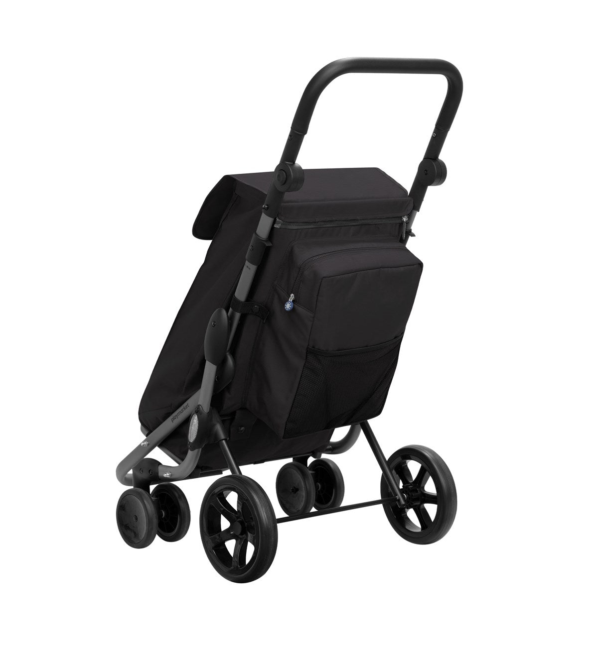 Playmarket Go Plus Premium Folding Shopping Trolley with Thermal Bag – 53.5L