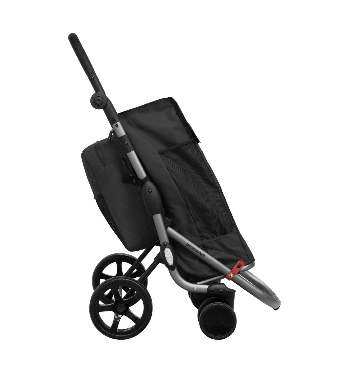 Playmarket Go Plus Premium Folding Shopping Trolley with Thermal Bag – 53.5L