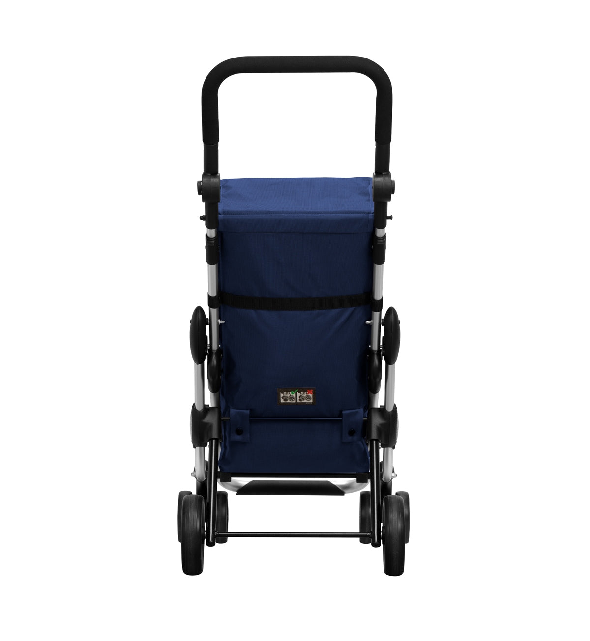 Playmarket Go Up Original 2 or 4 Wheel Folding Shopping Trolley – 39.5L with Thermal Pocket