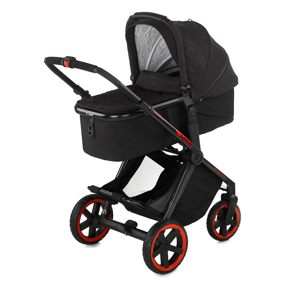 Jané Limited Edition Crosslight Pro Carbon 3in1 Travel System with Lightweight Carbon Fibre Chassis