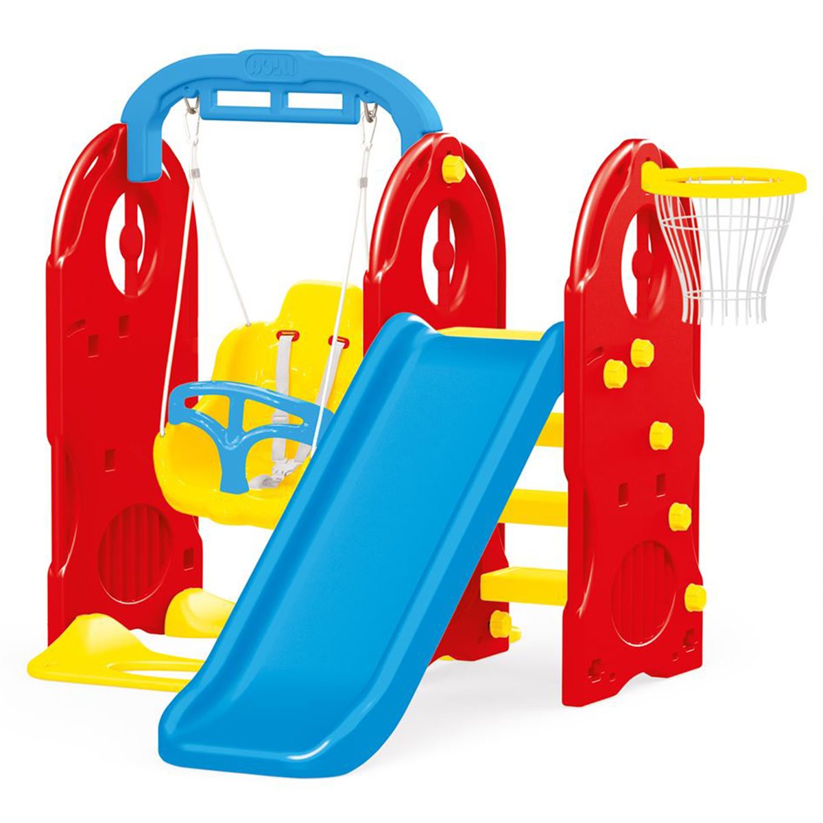 Dolu 4-in-1 Playground, Swing and Slide Set