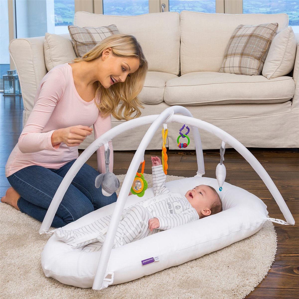 ClevaMama ClevaFoam Baby Pod Play Arch