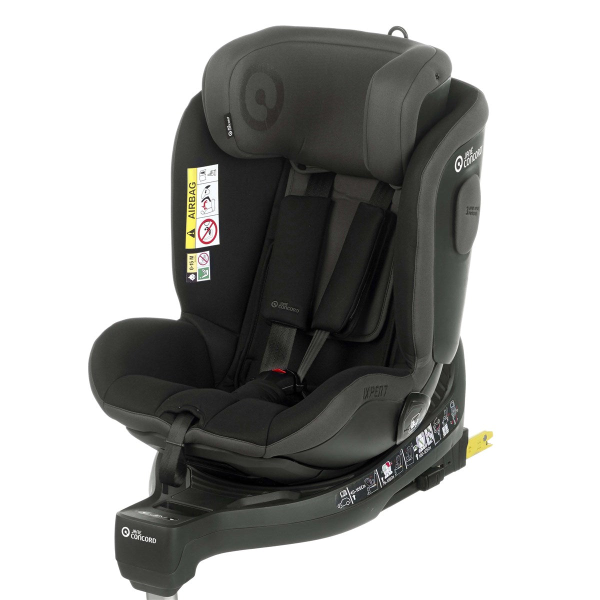 Jane iXpert Rotating i-Size Car Seat 40-105cm, 0-4 Years