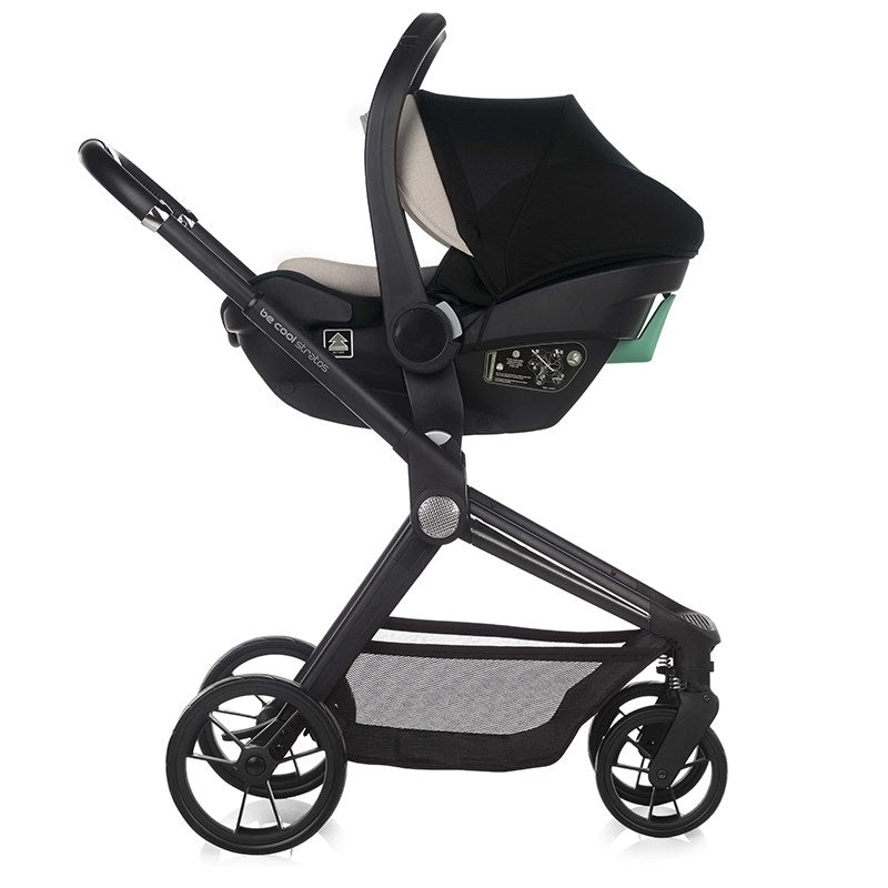 Be Cool Stratos 3in1: Pushchair + Carrycot + iSize Car Seat
