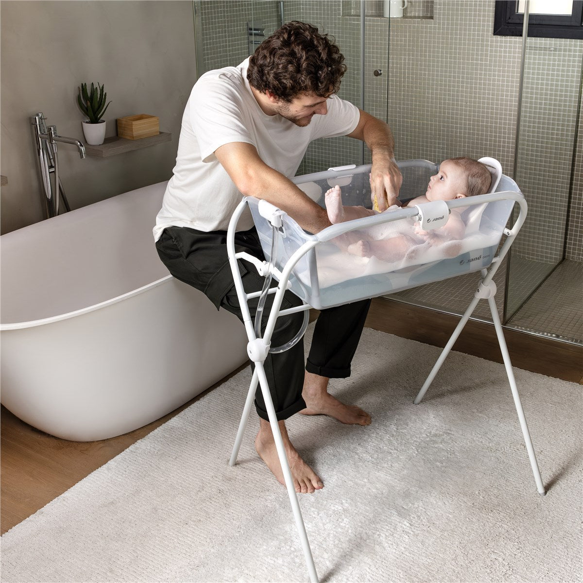 Jane Oasis Folding Bathtub, Botanic