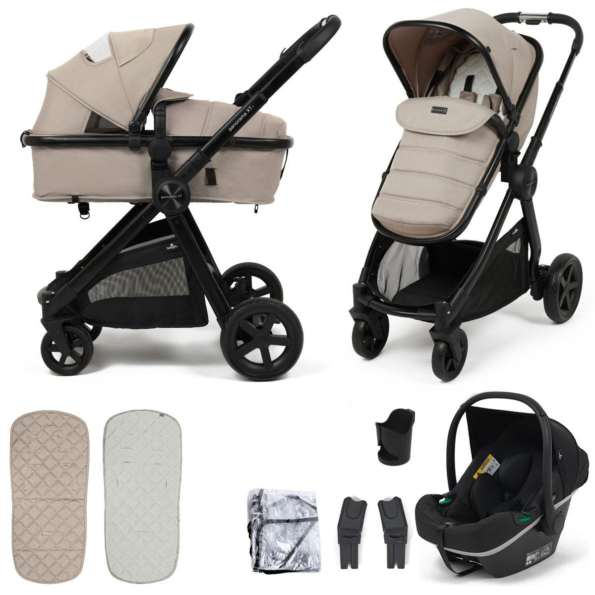 Babylo Panorama XTi Travel System including iSize Car Seat