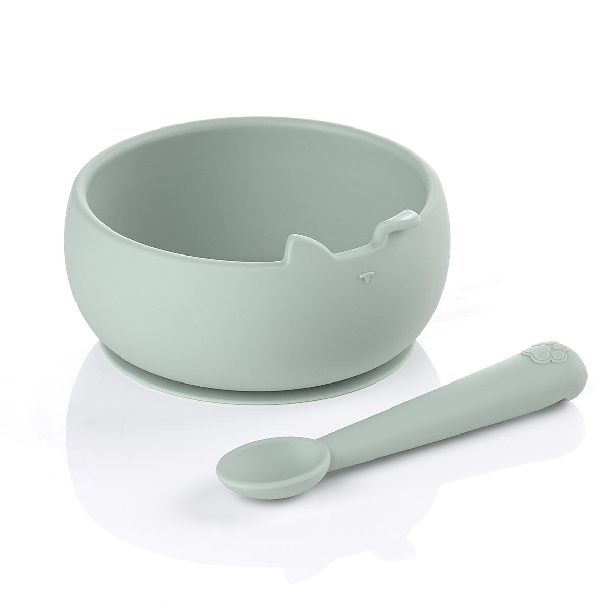 Silicone Bowl and Spoon Set - Perfect for Baby's First Meals