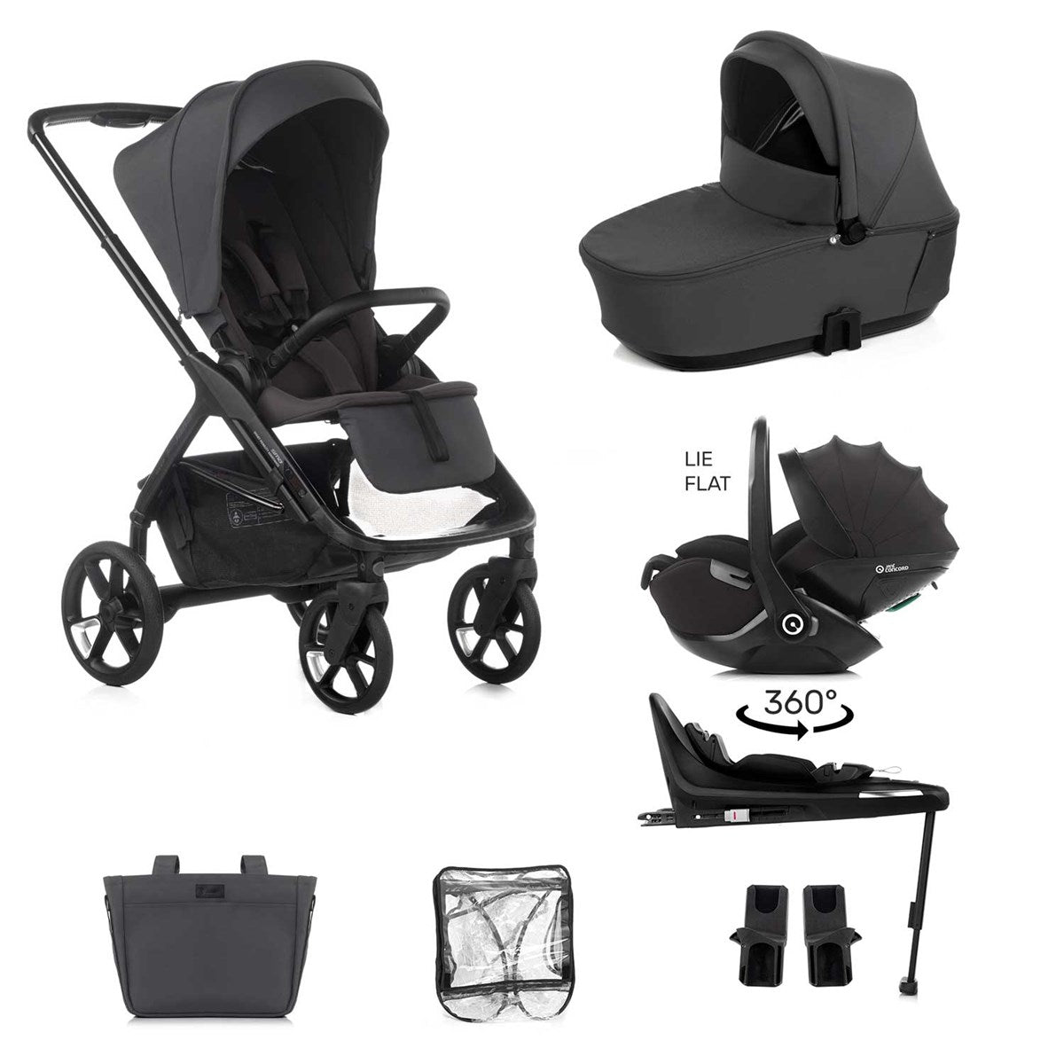 Jane Keep + Kombibaby 360 Travel System