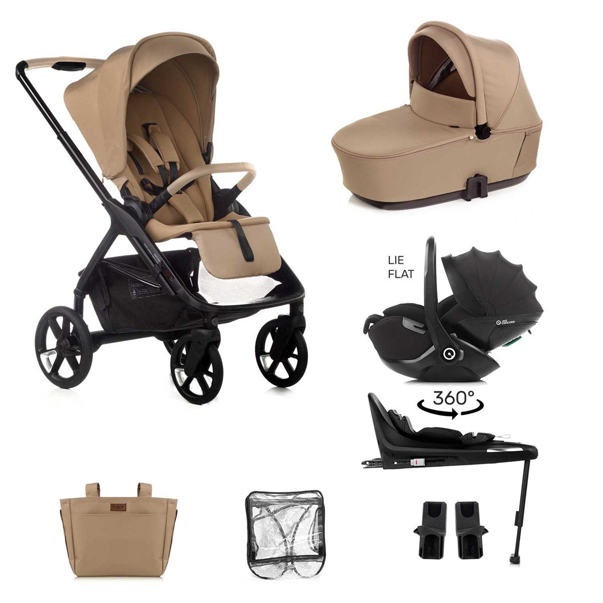 Jane Keep + Kombibaby 360 Travel System