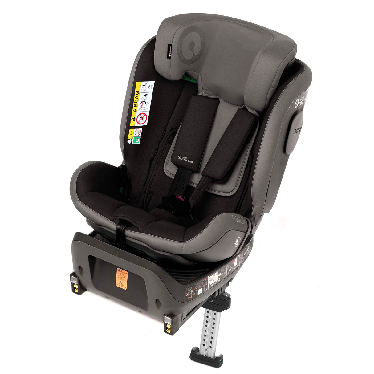 Jane iTourer 360° Swivel i-Size Car Seat, 40-125cm, 0-7 Years