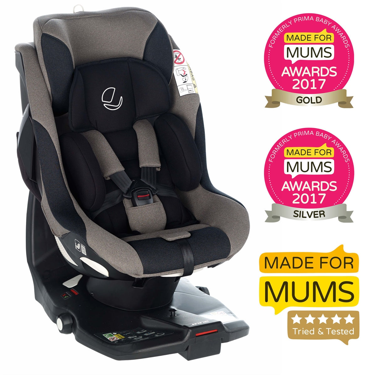 Jane Ikonic-2, 360 Swivel iSize Car Seat, 40-105 cm, 0-4 years