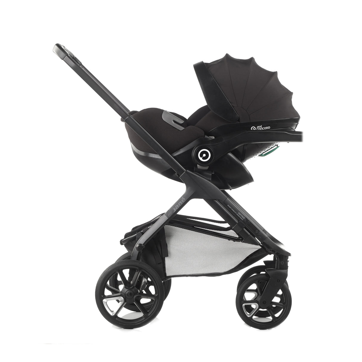 Jane Muum-4 Travel System, Cold Black