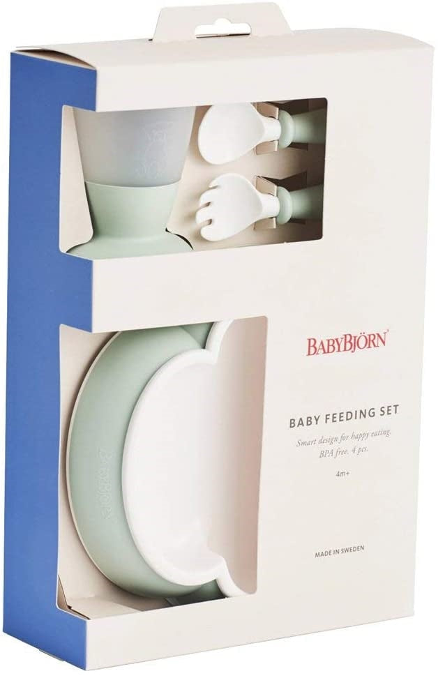 BabyBjorn Baby 4 Piece Feeding Set