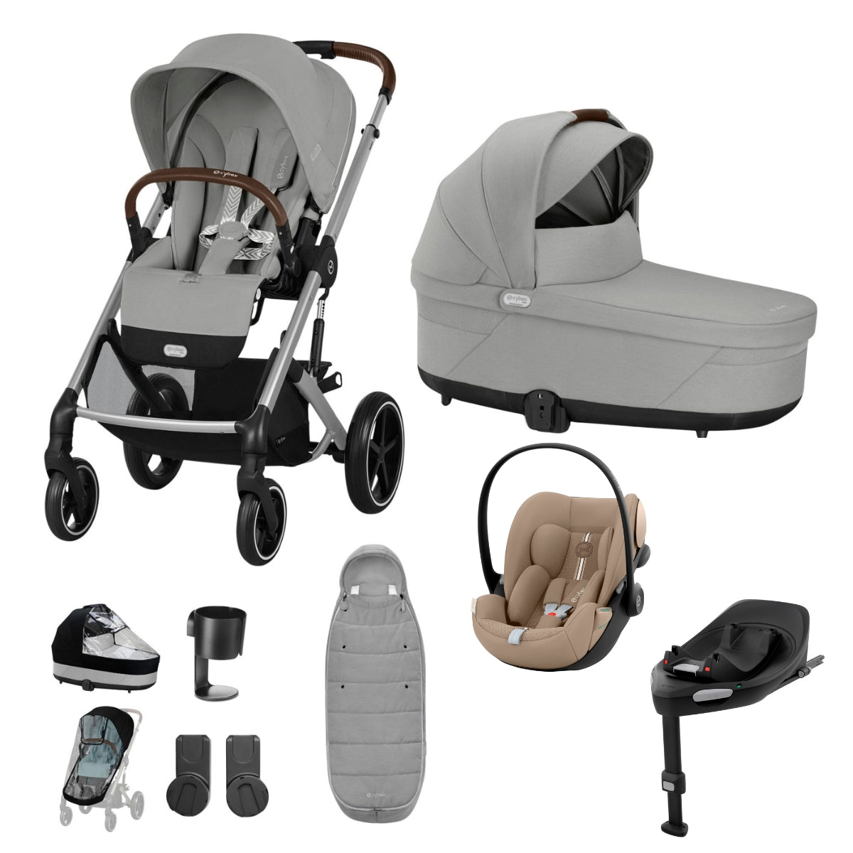 Cybex Balios S 10 Piece Travel System Bundle with Cloud G Plus