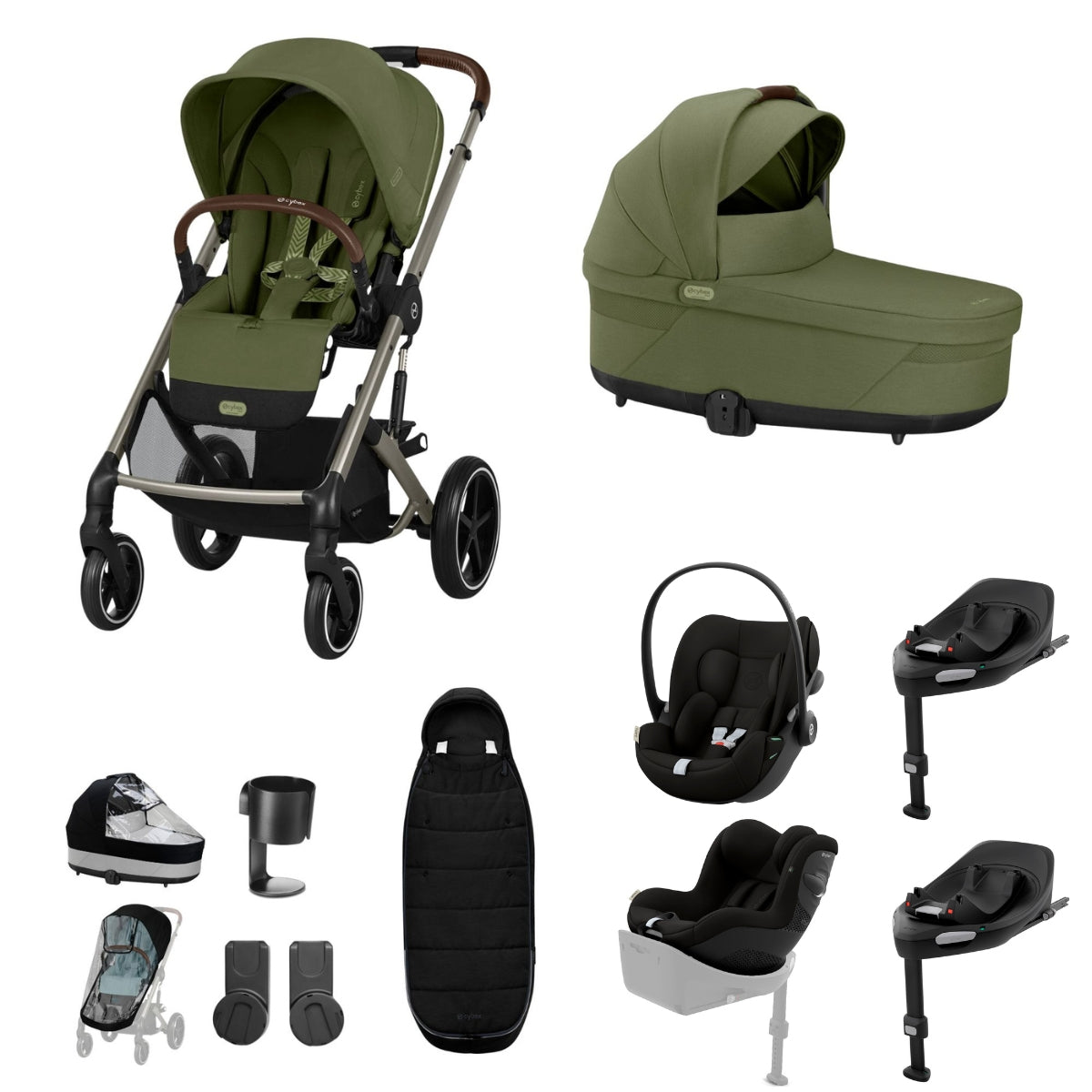 Cybex Balios Complete Travel System Bundle