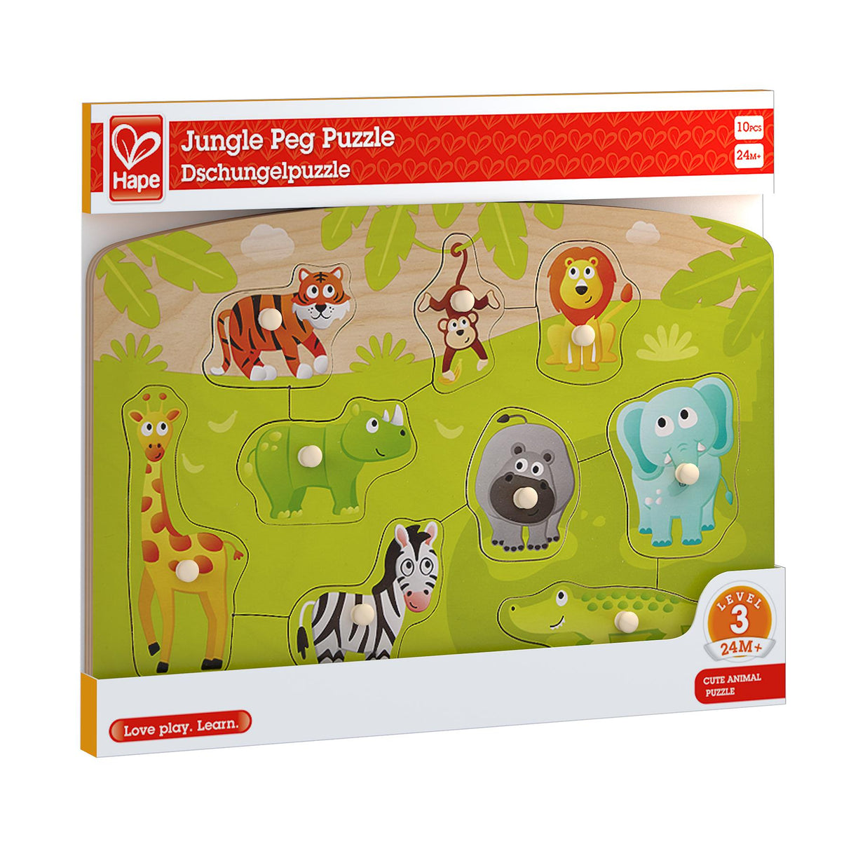 Hape Jungle Peg Puzzle
