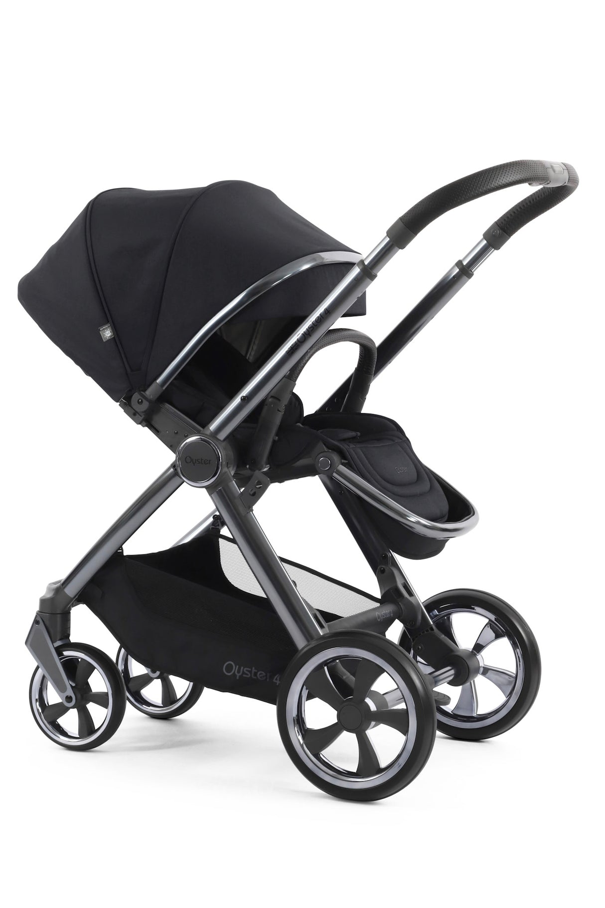 BabyStyle Oyster 4 Pram & Pushchair, Carbonite