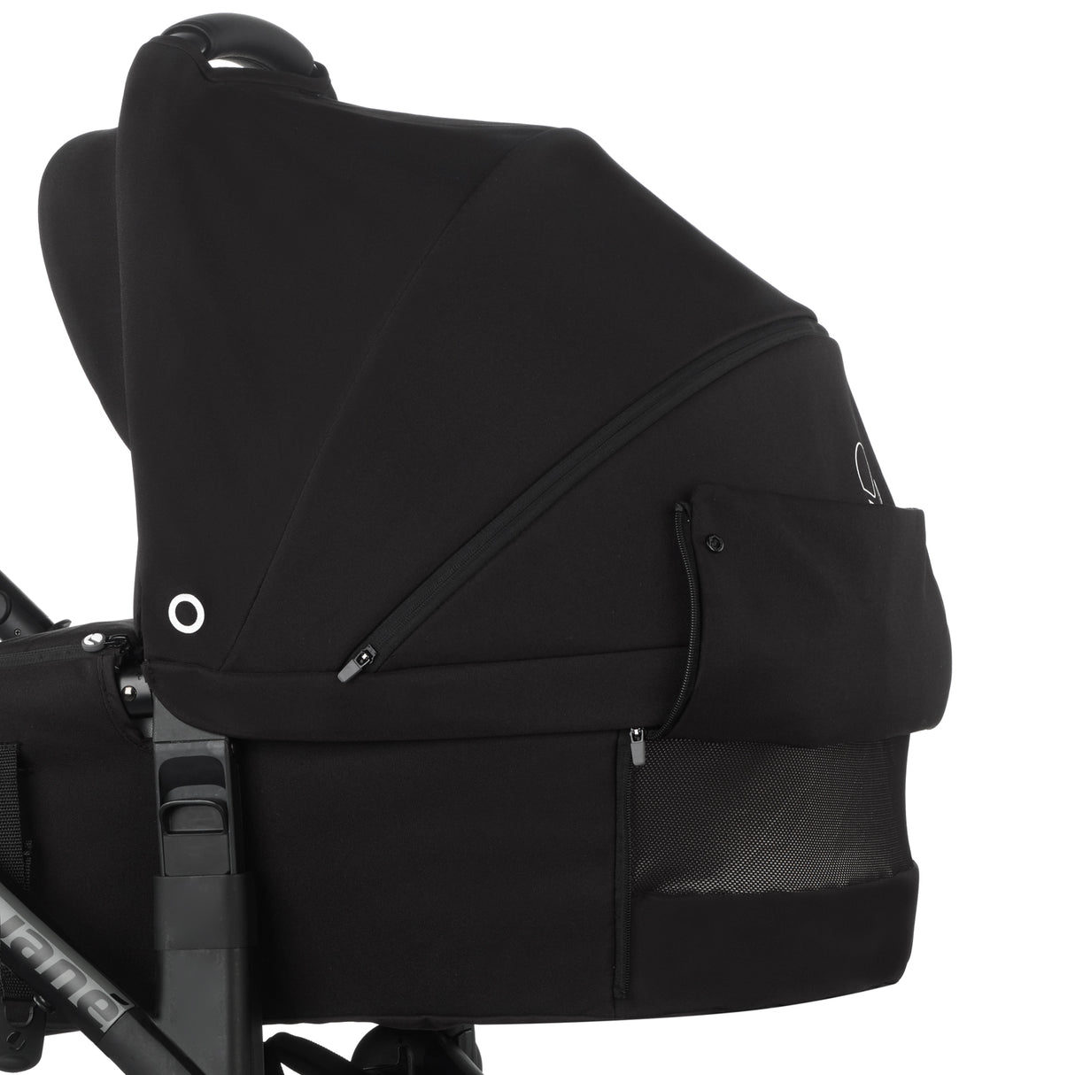 Jane Muum-4 + Sweet + Travel Carrier Car Seat, Cold Black