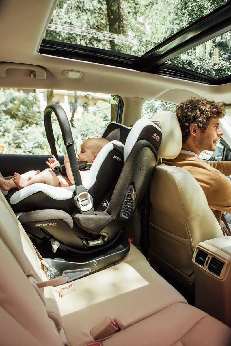 Jane Groowy + Nest, iSize All Stages Car Seat, 40-150 cm, 0-12 years
