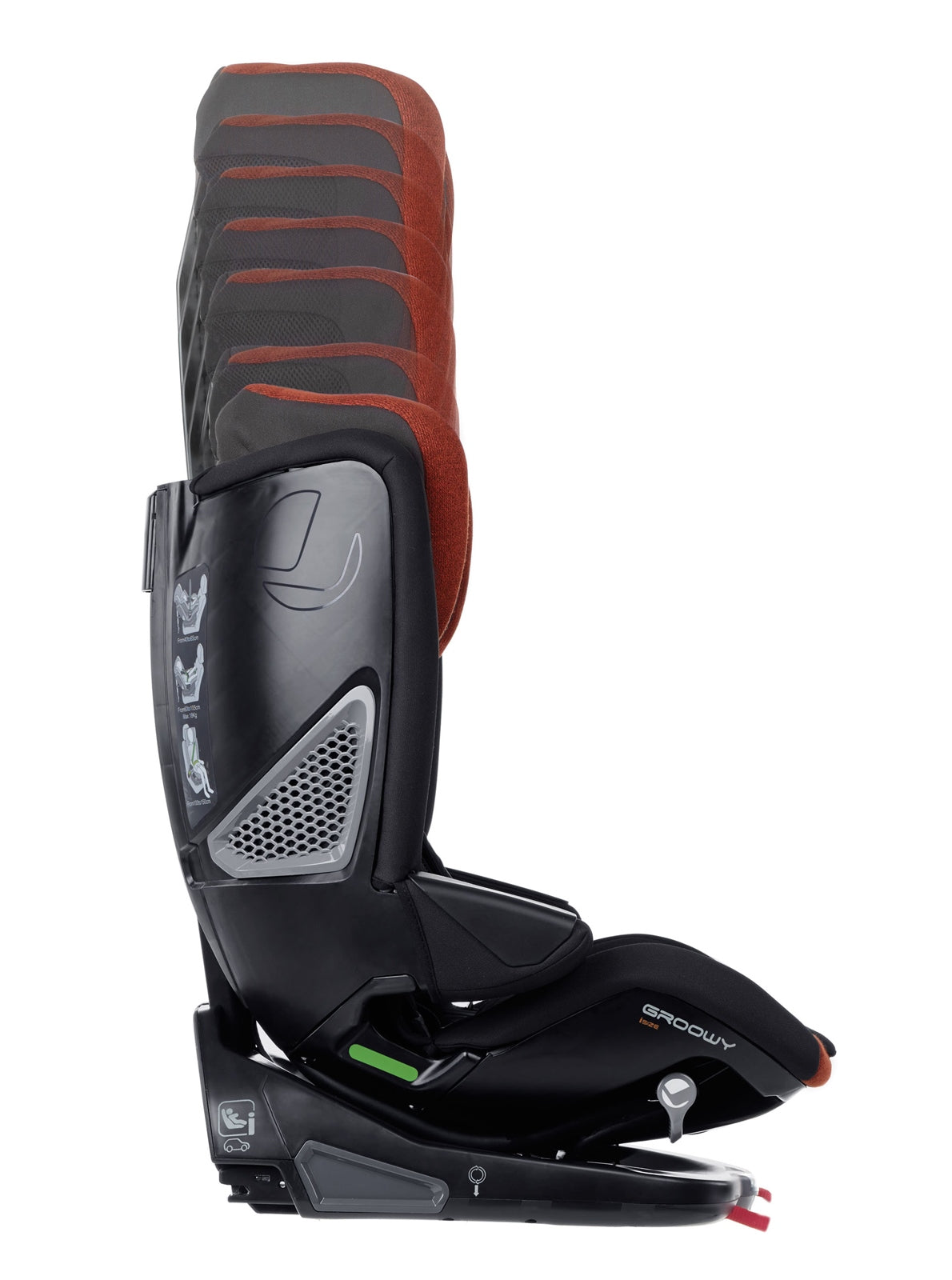 Jane Groowy, iSize Car Seat, 60-150 cm, 9m-12 years