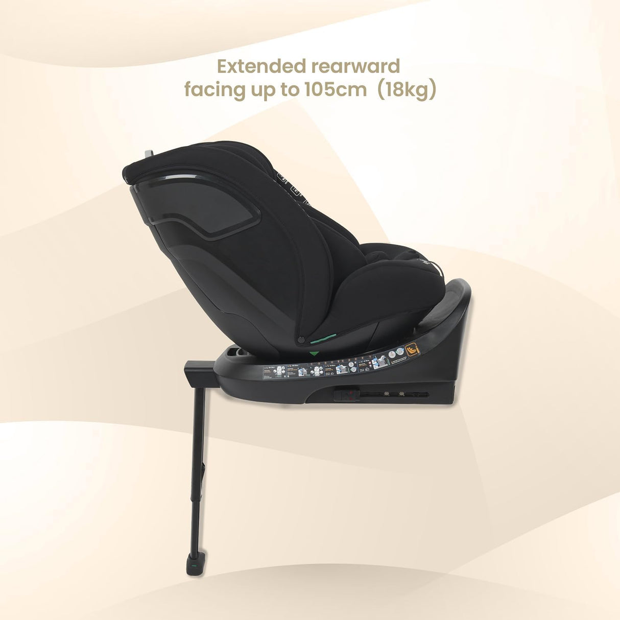 Enfasafe Maxima 360 Rotating i-Size Car Seat, 40-150 cm, 0-12 years