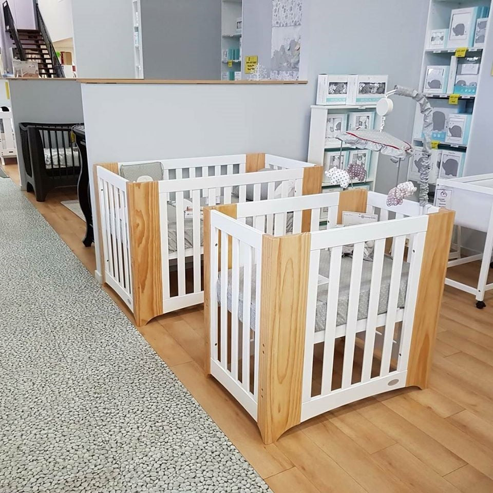 Cocoon Evoluer 4 in 1 Nursery Furniture System, White / Natural