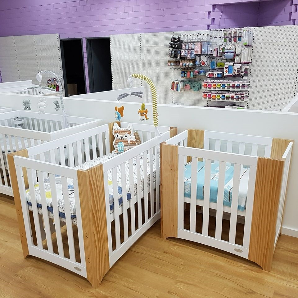 Cocoon Evoluer 4 in 1 Nursery Furniture System, White / Natural