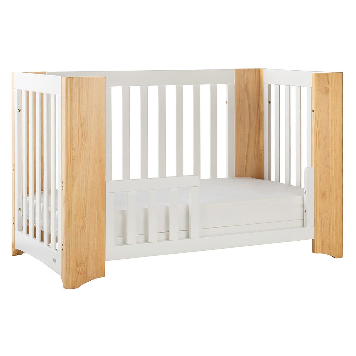 Cocoon Evoluer 4 in 1 Nursery Furniture System, White / Natural
