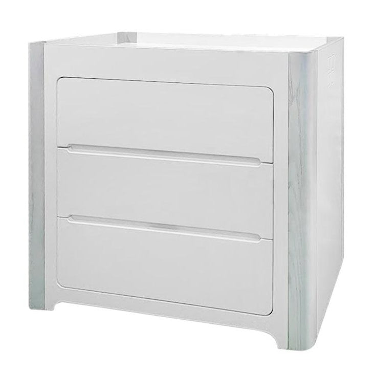 Cocoon Change Area Dresser, White / Grey