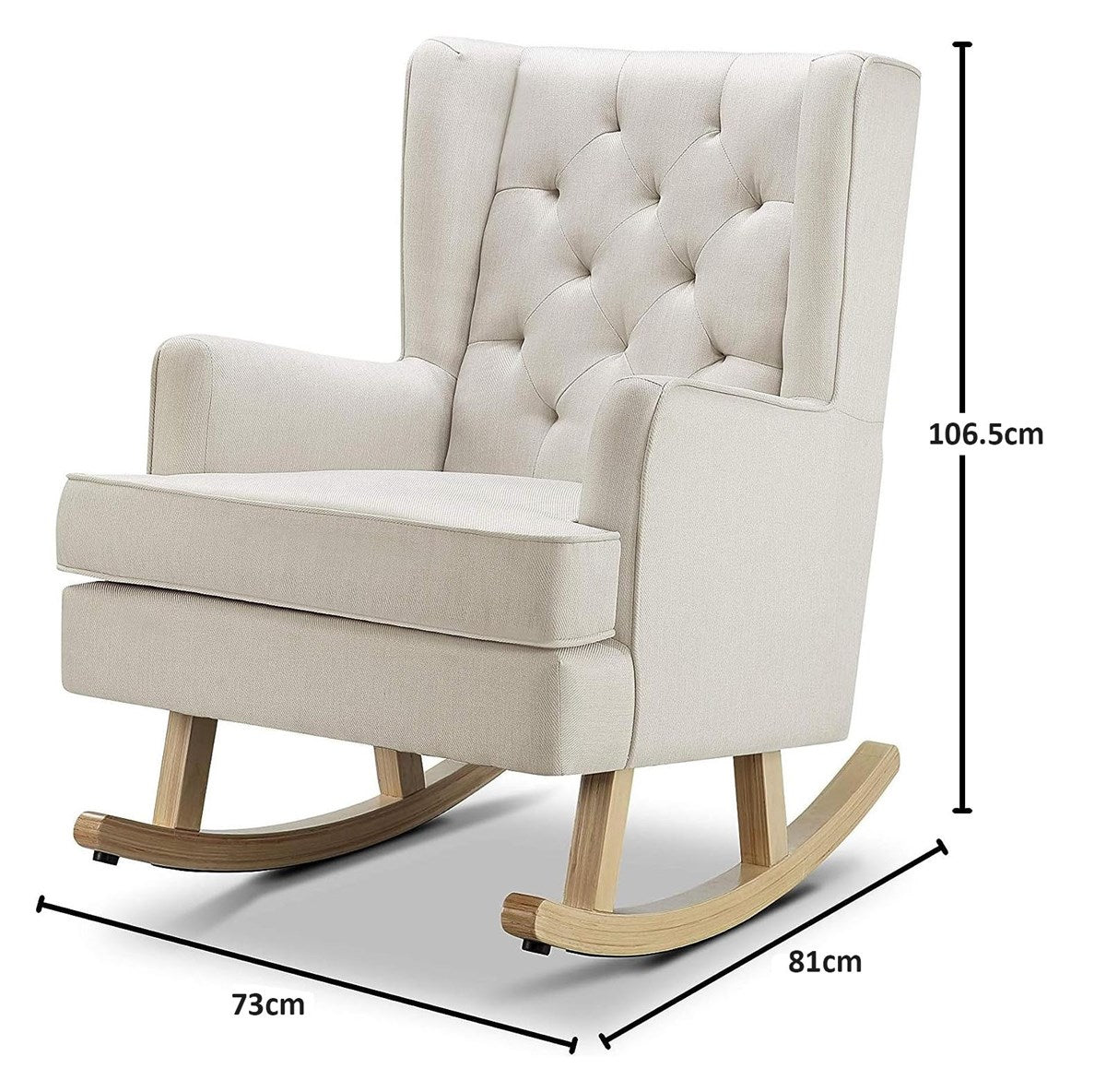 BabyLo Soothe Easy Nursing Chair & Rocker